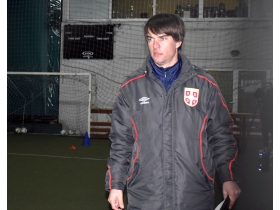 Trener Zdravko Trivković