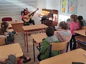 Predškolci posetili muzičku školu