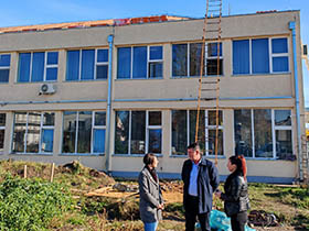 Počeli radovi na zameni dela krova srednje škole