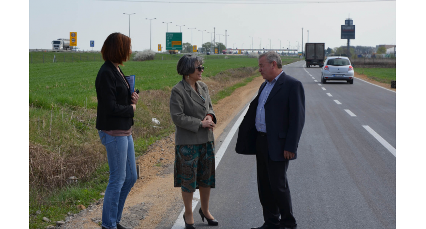 Поново изграђена пропала саобраћајница