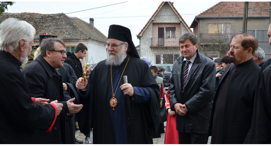 Освештани темељи сибачке парохијске сале