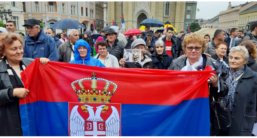 И грађани пећиначке општине на маршу Бесмртног пука