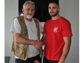 Sudija Zaim Mujic i harambaša Nenad Cvetinović