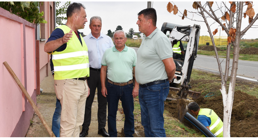 Pri kraju izgradnja nove vodovodne mreže u Ogaru