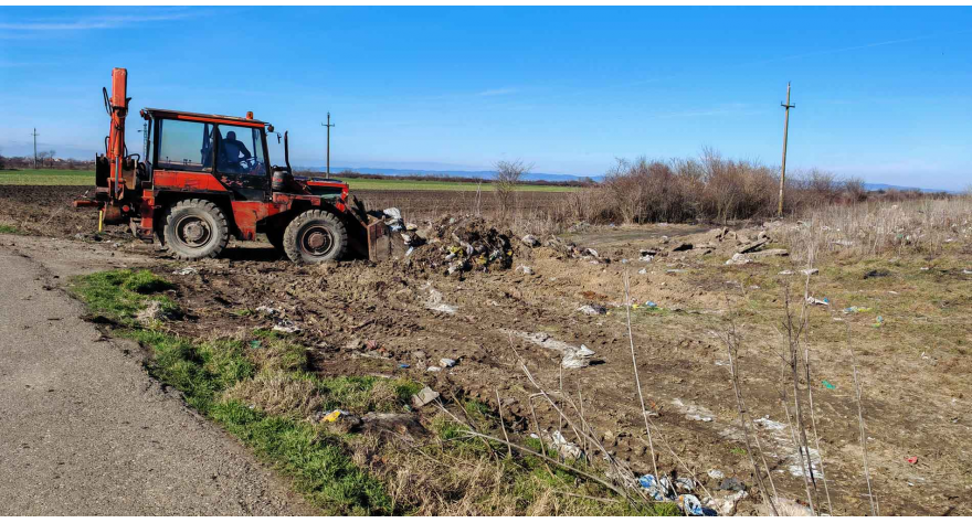 Очишћена дивља депонија у Брестачу